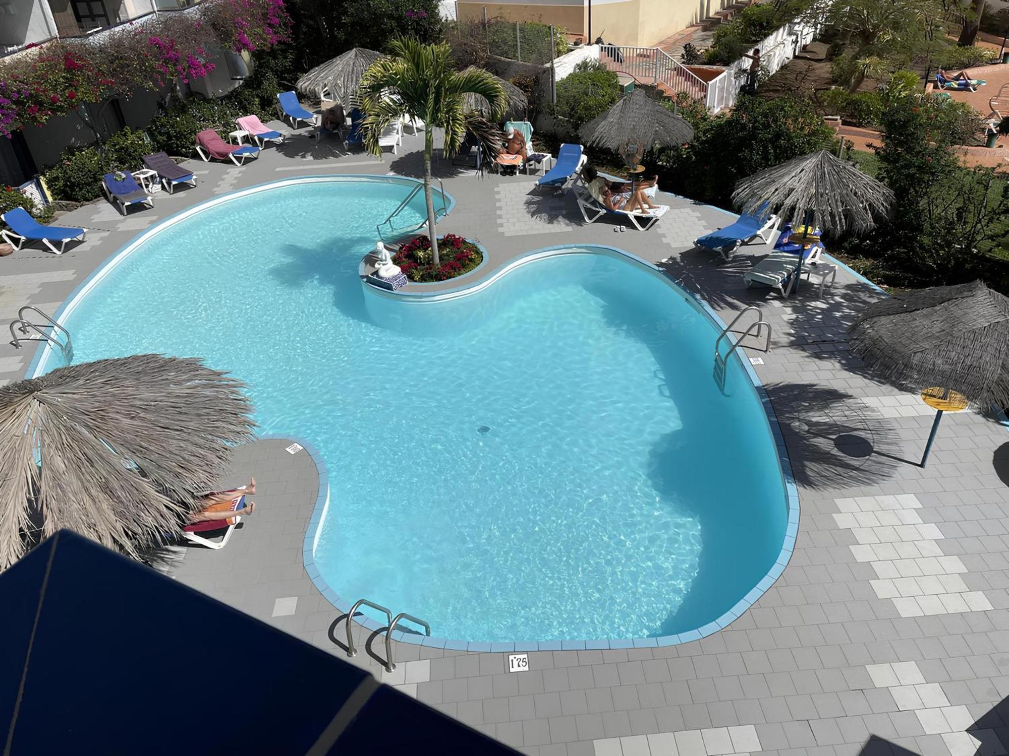 Apartamento Con Piscina Climatizada Y Vista Al Mar ซานบาร์โตโลเม ภายนอก รูปภาพ